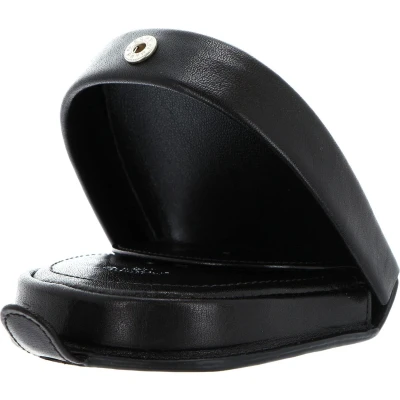 Afbeelding van Golden Head Leren Portemonnee Colorado Classic Horseshoe Coin Holder Black Zwart
