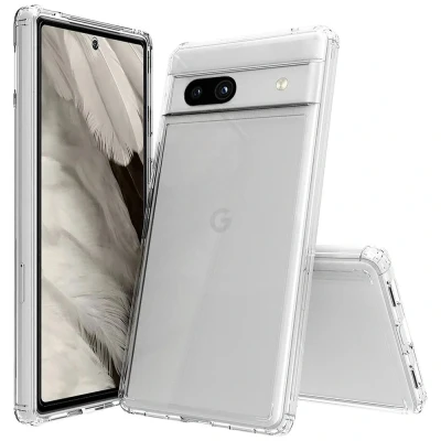Afbeelding van JT Berlin Pankow Backcover Google Pixel 7a Transparant Inductieve lading, Stootbestendig