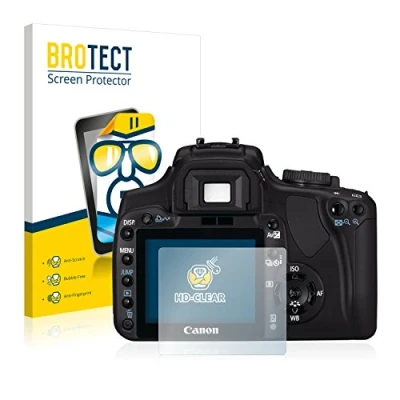 Afbeelding van BROTECT Screenprotector voor Canon EOS 400D Folie Beschermfolie transparant (2 Stuks)