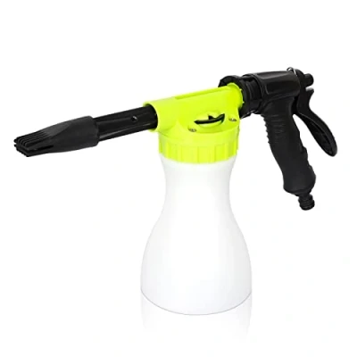 Afbeelding van GALAXYER Sneeuw Schuim Pistool Sproeier 900ml Verstelbare Car Cleaning Foam Lance Tuin Watering Tool Fit Universele Tuinslang voor Auto Wassen Huis