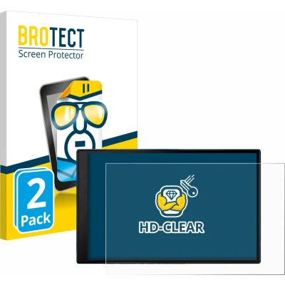 Afbeelding van BROTECT Screenprotector voor Garmin DriveSmart 86 MT S Folie Beschermfolie transparant (2 Stuks)