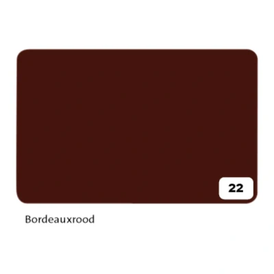Afbeelding van Fotokarton Folia 2zijdig 50x70cm 300gr nr22 bordeaux rood Omdoos a 10 stuk stuks
