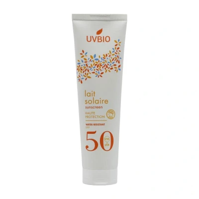 Afbeelding van Uvbio Sunscreen SPF 50 Bio (water resistant) 100 milliliter