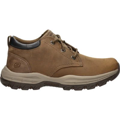 Afbeelding van Skechers Knowlson Relaxed Fit heren veterboot Bruin Maat 44