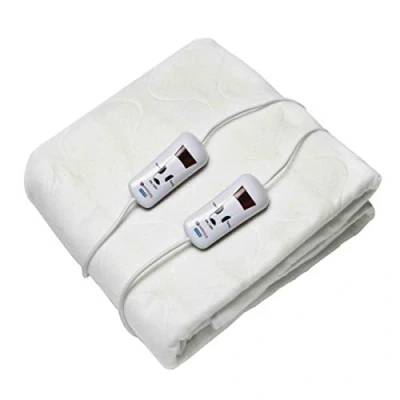 Afbeelding van Pekatherm UP210DF Verwarmde matrastopper 2 plaatsen, 150x160 cm 100 % Polyester 2x120 W Therapeutisch Gezondheid 4 Temperatuurniveaus Elektrische Thermische Matrasverwarming Warm, Comfortabel