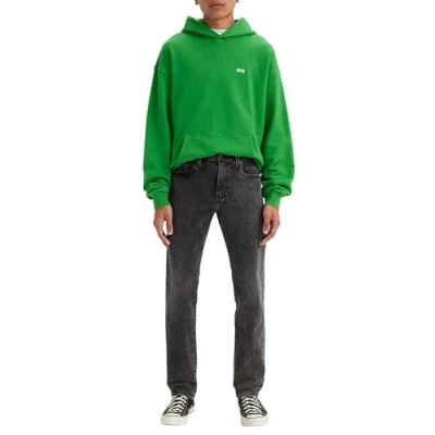 Afbeelding van Levi&#039;s heren 502 tapered jeans met gekleurde wassing in de kleur Zwart, maat: W38/L32