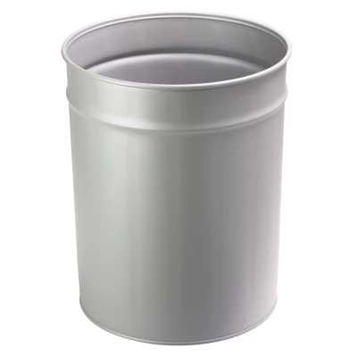 Afbeelding van Prullenbak 20 liter papierbak metaal