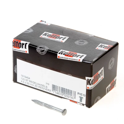 Afbeelding van Kelfort Regelnagel staal/gegalvaniseerd bol verzonken kop (BKV) 4.5 x 50mm