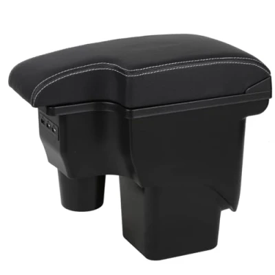 Afbeelding van Armsteunen voor Focus 2 MK2 2005 2011 Auto Interieur Middenconsole Armsteun Opbergdoos