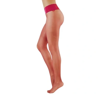 Afbeelding van CALZITALY Naadloze Transparante Panty Effen of met Stippen Zwart, Huidskleur, Blauw S, M/L, L/XL 15 DEN Gemaakt in Italië (DE/NL/SE/PL, Alfabetisch, M, L, Regular, Rosso)