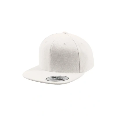 Afbeelding van Flexfit Melton Snapback Pet, Heren, Maat: One Size, White