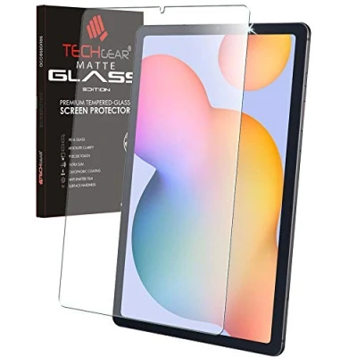 Afbeelding van TECHGEAR Anti Glare Galaxy Tab S6 Lite 10.4 inch MATTE Glass Edition, Gehard Glas Screen Protector [9H Toughness] [Krasbestendig] [Geen luchtbel] Ontworpen voor Samsung SM P610/P615
