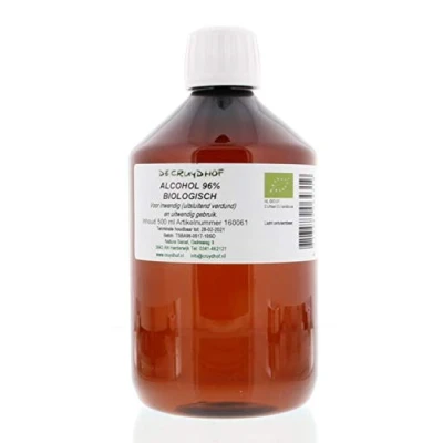 Afbeelding van Cruydhof Alcohol 96% Inwendig en Uitwendig Bio, 500 ml