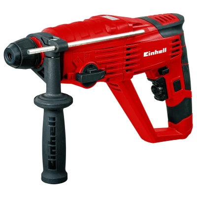 Afbeelding van Einhell Boorhamer TC RH 800 E (800 W, 2,5 J, boorcapaciteit Ø in beton 26 mm, SDS Plus houder, metalen diepteaanslag, koffer), Zwart/rood