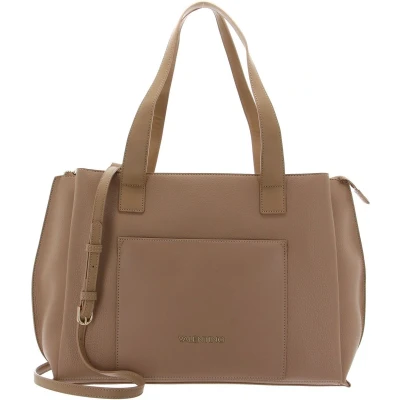 Afbeelding van VALENTINO Schoudertas met laptopvak Willow Tote Bag Camel Bruine