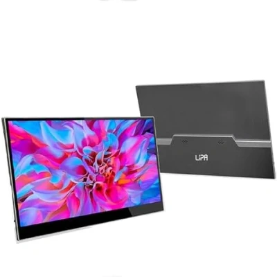 Afbeelding van Lipa AX 60T Portable monitor 4K Ultra HD 15.6 inch Met Touchscreen Draagbare Computerscherm Beeldscherm monitoren HDMI 2x usb C &amp; 1x Micro Hoes en kickstand Ook voor consoles 3840 x 2160 UHD Energiezuinig