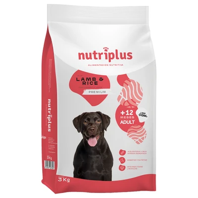 Afbeelding van NUTRIPLUS PERROS ADULTO CORDERO (3 KG)