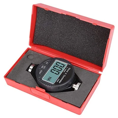 Afbeelding van Digitale thermometer hardheid meetinstrument LCD display test rubber banden legering kunststof A, 0 bereik van 100HD