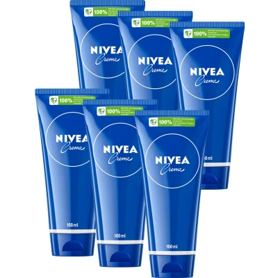 Afbeelding van Nivea Crème Bodycrème 6x100ml Voordeelverpakking
