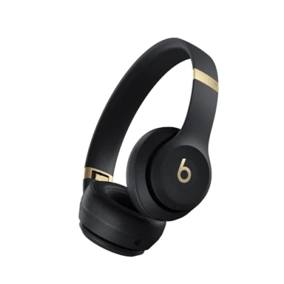 Afbeelding van Beats Solo 4 — draadloze Bluetooth on ear koptelefoon, Appel en Android compatibel, 50 uur luistertijd Zwart goud