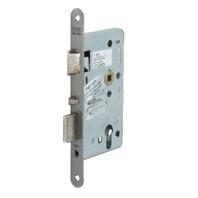 Afbeelding van Nemef 699 zelfvergrendelend paniekslot met wisselfunctie E DR. 2+4 doornmaat 60 PC 72 voorplaat afgerond 24x235 mm EN179