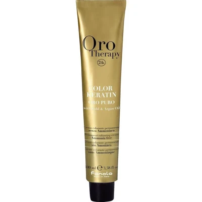 Afbeelding van Fanola Orotherapy Color Keratin 100 ml 7.0 Blond
