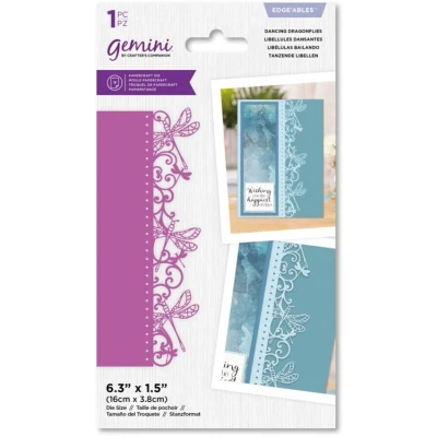 Afbeelding van Gemini Edge&#039;able snijmal Timeless Borders Dancing Dragonflies