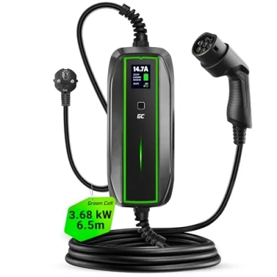 Afbeelding van Green Cell EV PowerCable Mobiel laadstation Type 2 16 A Aantal aansluitingen 1 3.6 kW
