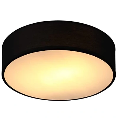 Afbeelding van Monzana Plafondlamp 40W Rond 38cm Fitting E27 Zwart