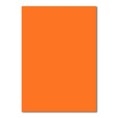 Afbeelding van FarbenFroh by Gustav Neuser 50 vellen, DIN A5 papier, oranje, 120 g, 14,8 x 21 cm, knutselpapier, briefpapier