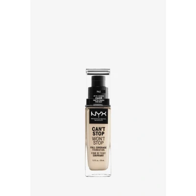 Afbeelding van Nyx Professional Makeup CAN&#039;T STOP WON&#039;T Foundation Foundation, Dames, Maat: 30 ml, 1 pale