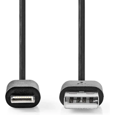Afbeelding van Apple Lightning kabel 1 meter (Zwart)