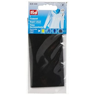 Afbeelding van PRYM 12 x 45 cm katoen reparatietabel, zwart