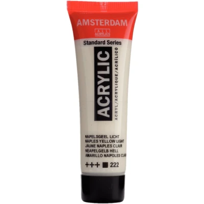 Afbeelding van Amsterdam acryl 222 napelsgeel 20 ml