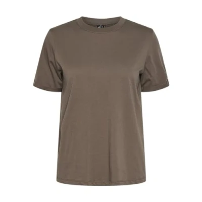 Afbeelding van Pcria Ss Fold Up Solid Tee Noos Bc, Morel, XL