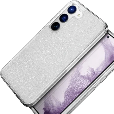 Afbeelding van Uniq Lifepro Xtreme Tinsel Telefoonhoesje Voor Samsung Galaxy A55 Transparant