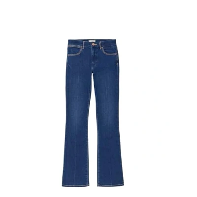 Afbeelding van Wrangler Damesjeans bootcut, bootcut fit, pijpen, Heavenly Blue, 30W x 34L