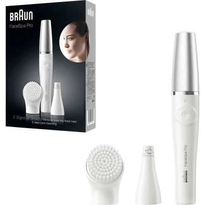Afbeelding van Braun FaceSpa Pro 910 Gezichtsepilator Wit