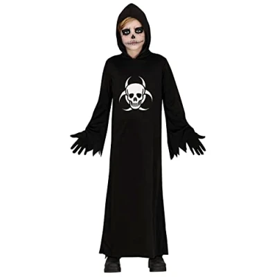 Afbeelding van Fiestas Guirca Hooded skull jongen (10 12 jaar)