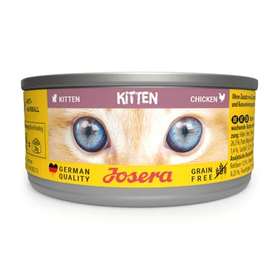 Afbeelding van 12x85g Josera Kitten Kip natvoer voor katten