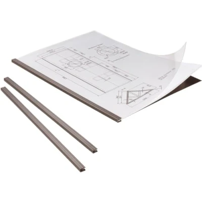Afbeelding van Durable 294201 Duragrip klemrugset, voor 1 15 vel DIN A4, zwart