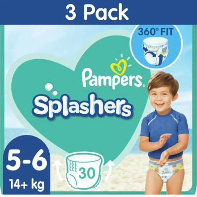 Afbeelding van Pampers Splashers Wegwerpbare Zwemluiers Maat 5/6 30 stuks