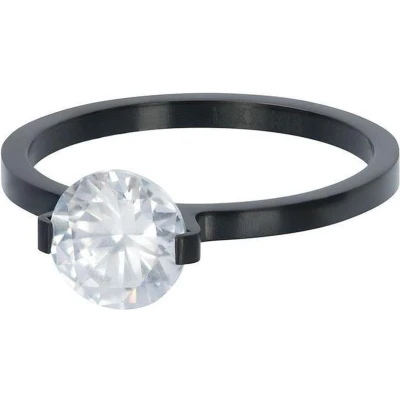 Afbeelding van Glamour stone crystal iXXXi Vulring 2 mm 18 / Black