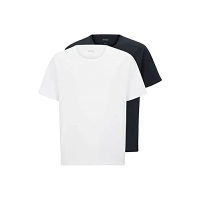 Afbeelding van BOSS 2 PACK Pyjamashirt, Heren, Maat: 4XL, Open blue