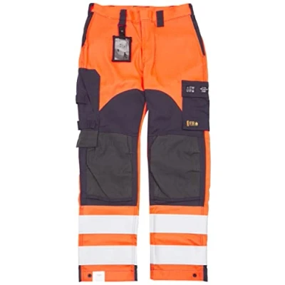 Afbeelding van Blaklader Multinorm inherent werkbroek 1588 1513 High Vis Oranje/Marineblauw C56