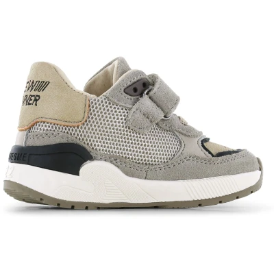 Afbeelding van Sneakers Jongens Taupe Leer Shoesme Maat 24