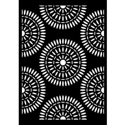 Afbeelding van Rozet sjabloon 21x29.7 cm Artemio