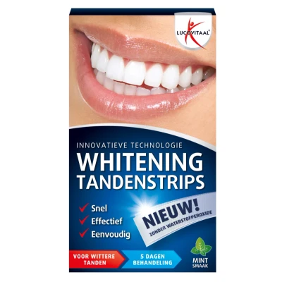 Afbeelding van Lucovitaal Whitening Tandenstrips 5ST