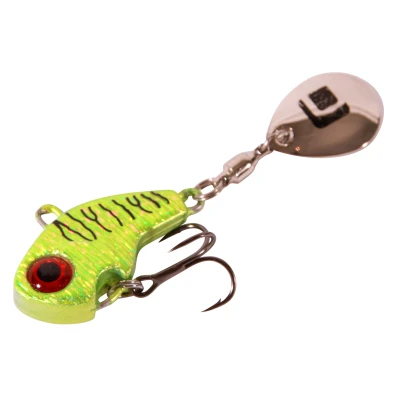 Afbeelding van Ultimate Turbotail Jigspinner 15g Chartreuse Tiger Spinner