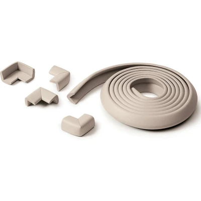 Afbeelding van Prince Lionheart Impactabsorberend Schuimrubber Grijs + 4 Stuks Hoekbeschermers 0070